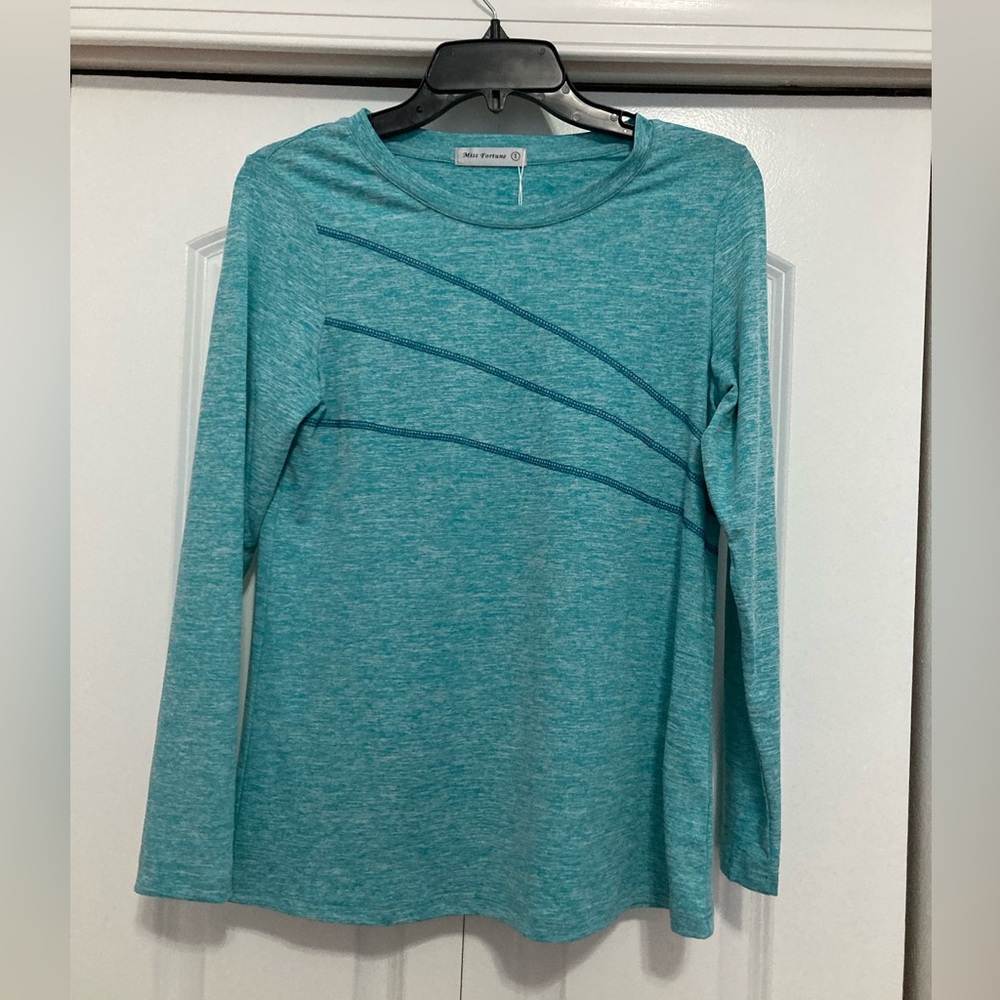 Long Sleeve Shirt Miss Fortune Sz m yoga etc